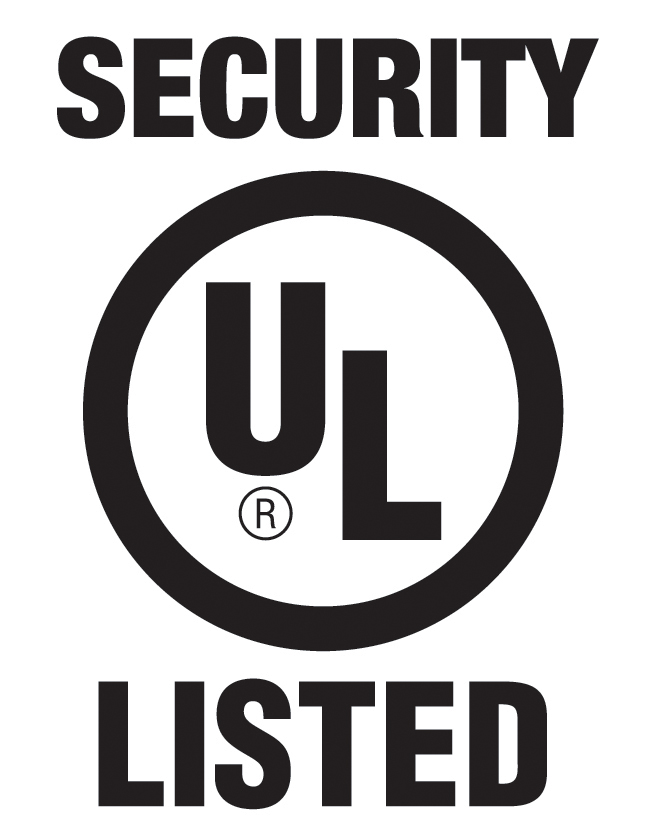 UL Security Listed logo